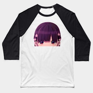 Saimori Miyo Peeker Baseball T-Shirt